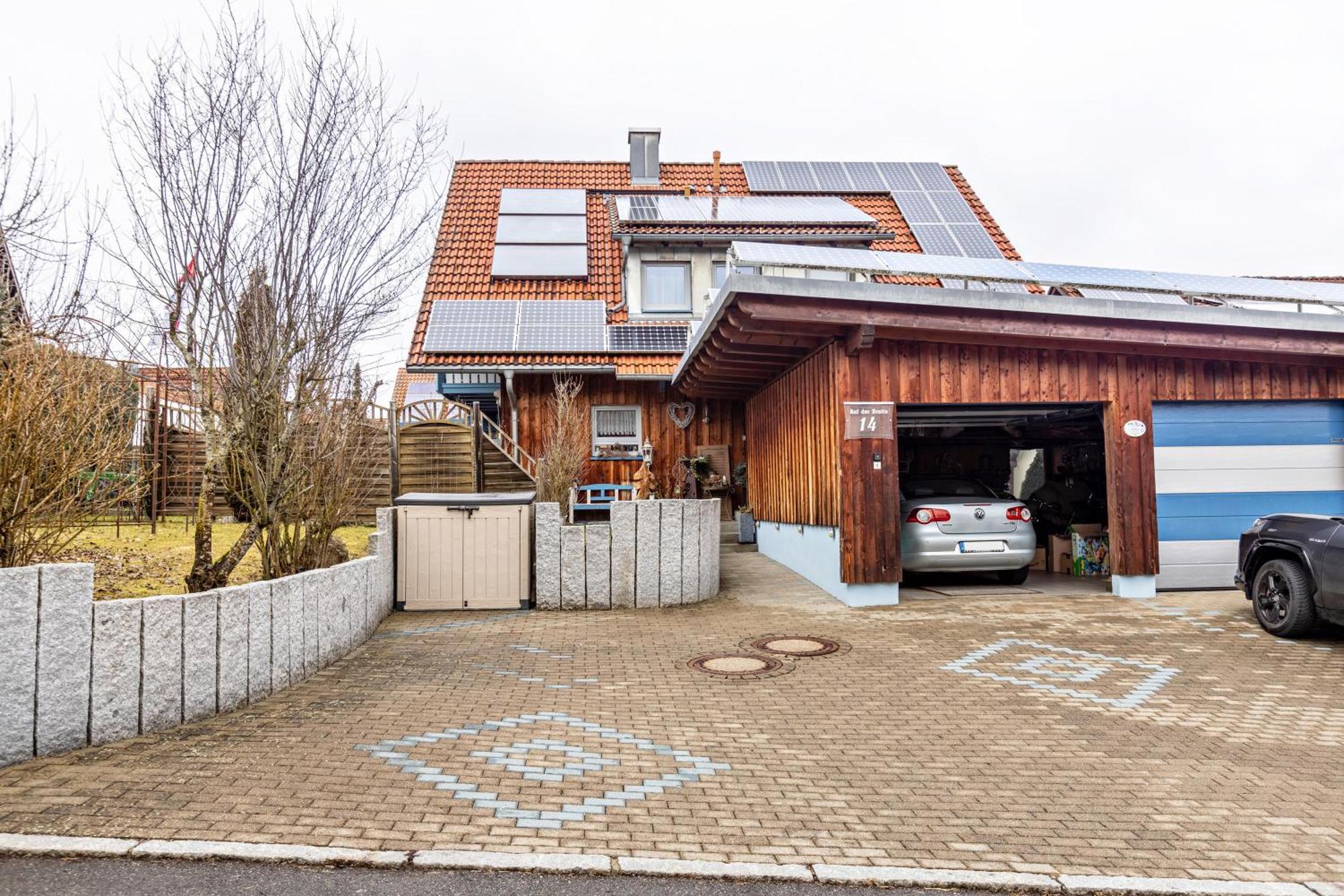 Ferienwohnung Im Holzhaus Донаушинген Екстериор снимка